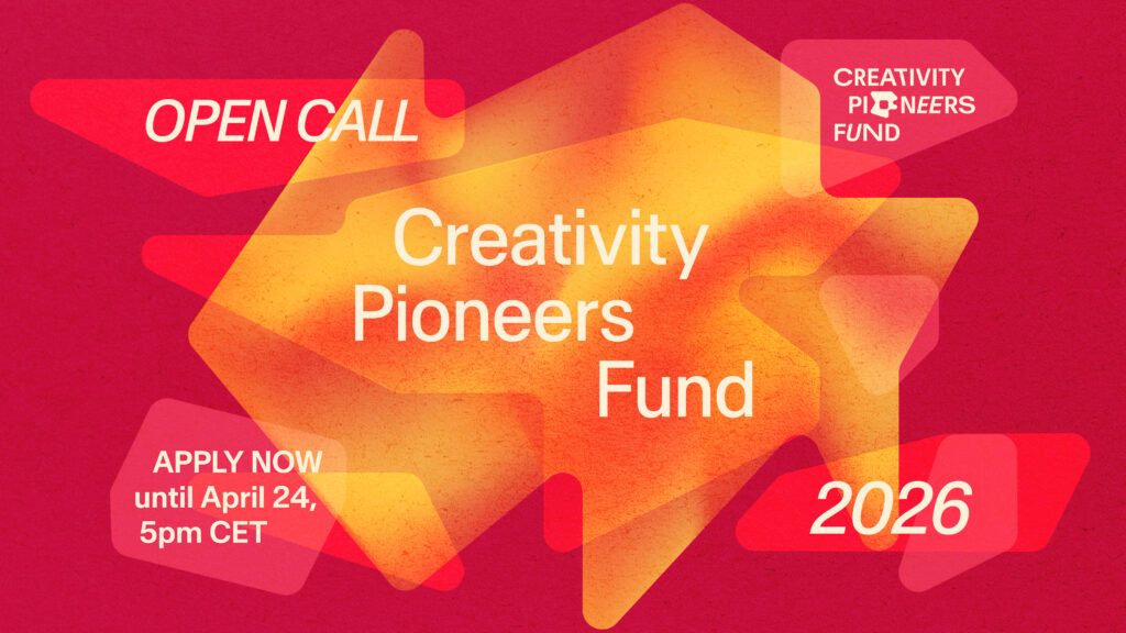Оўпэн-кол ад Creativity Pioneers Fund